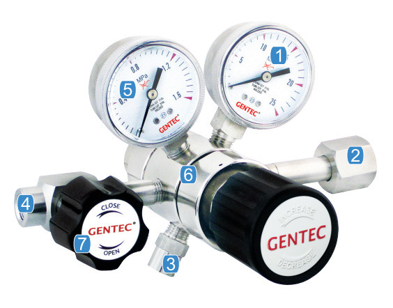 捷锐 GENTEC R30SL系列双极不锈钢减压器