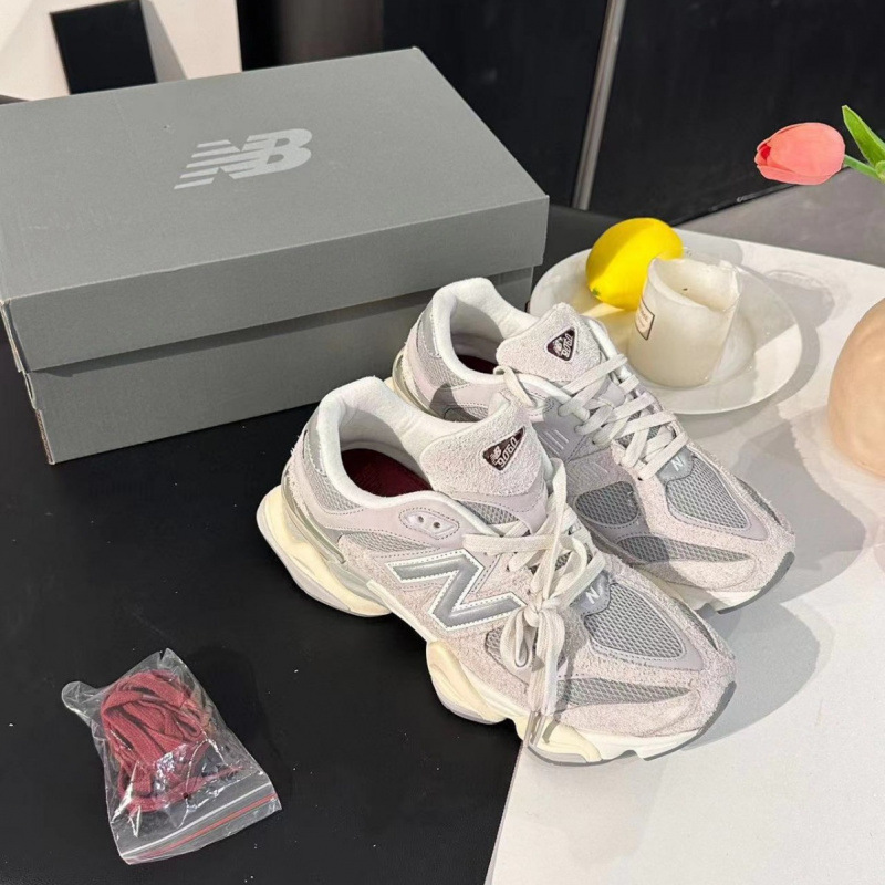 Putian Shoes Original Box Original Version 9060 Retro Dad Shoes Suede Breathable Men's and Women's Running Shoes Couple Classic Retro Shoes