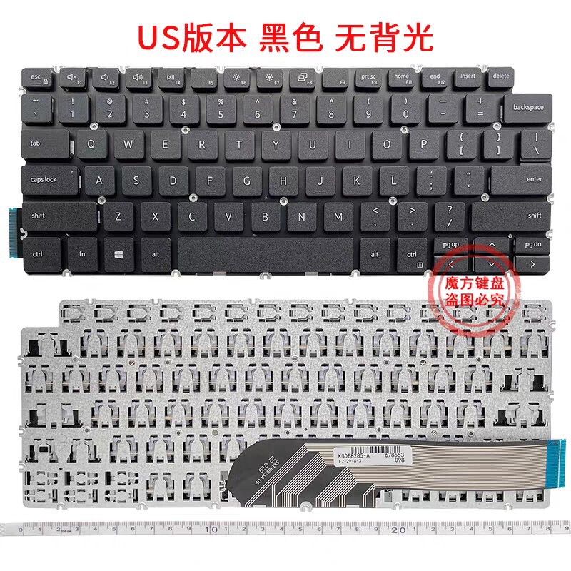 Us Applicable for Dell 14-5390 5391 7391 5490 5491 7491 5498 7490 Keyboard
