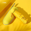 Handheld umbrella with zipper solar-powered, sun protection, wholesale