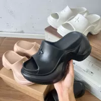 High slippers, обувь, сандалии платформа, слайд, 9.5 см
