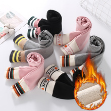 新款女童打底裤加绒一体绒秋冬外穿儿童裤子冬季新款保暖修身裤子