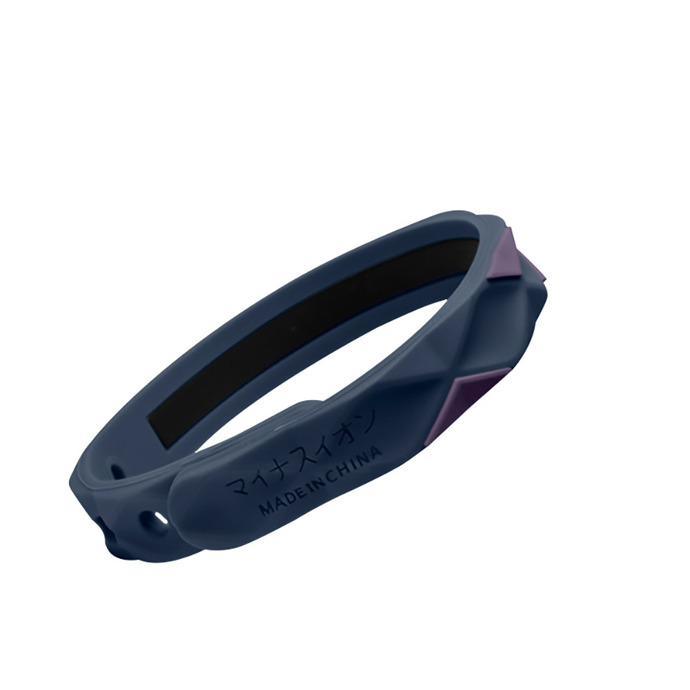 Static Rod/Key Bag — Changjia Zhixiao Bracelet Silicone - upgraded-blue-adjustable-no-packaging