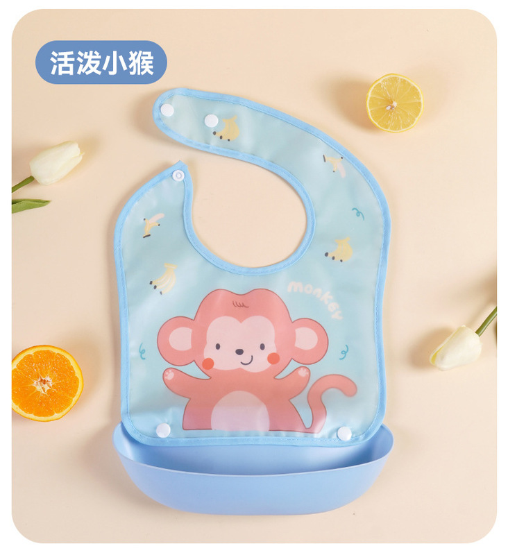 アニメは、赤ちゃんの食事eva防水口を取り外すことができます。|undefined