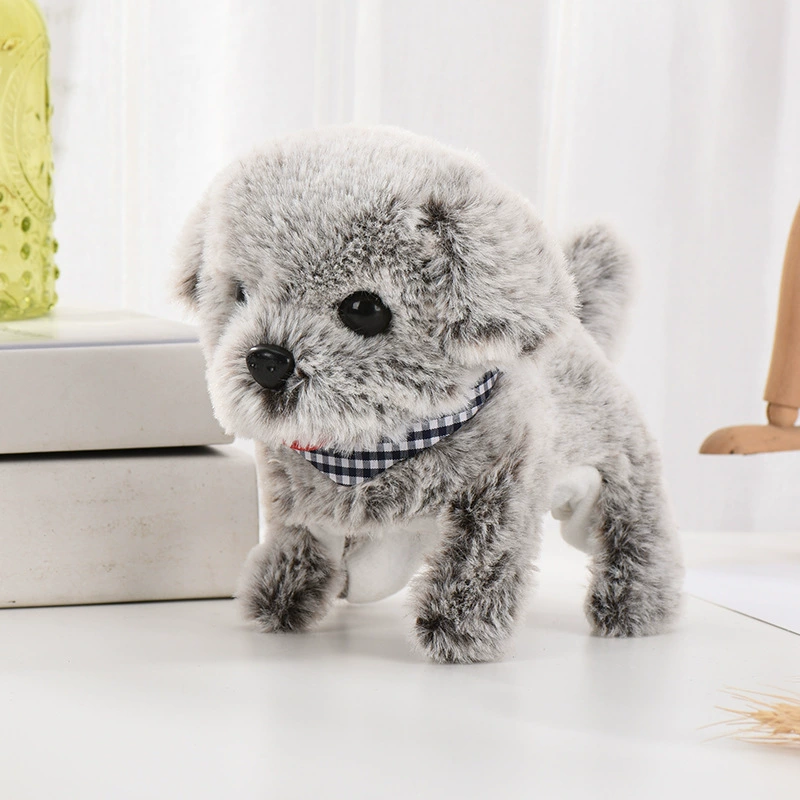 Plush electronic realistic pet toy, soft plush, many animal styles and colors