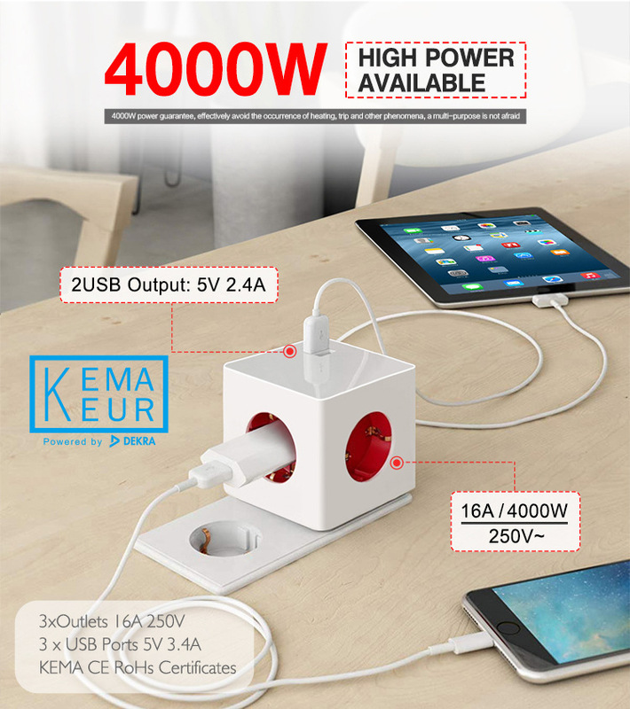 Thor cube converter socket usb charging high-end affordable German converter popular