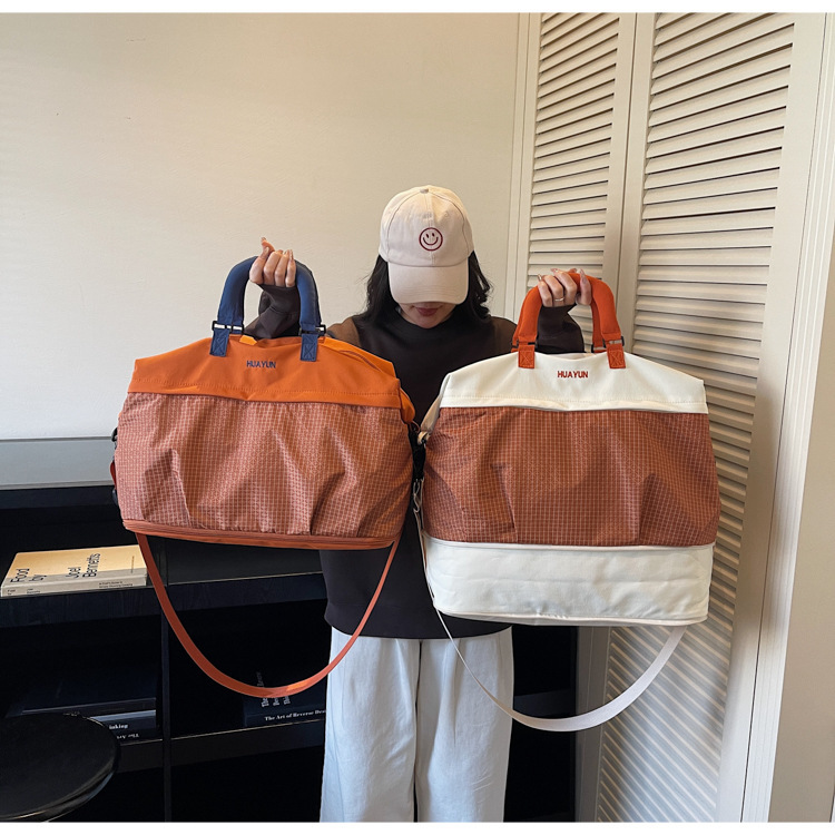 Expandable Large-Capacity Travel Bag, New Dry and Wet Separation Sports Fitness Bag, Multi-Functional Cross-Body Luggage Bag Wholesale