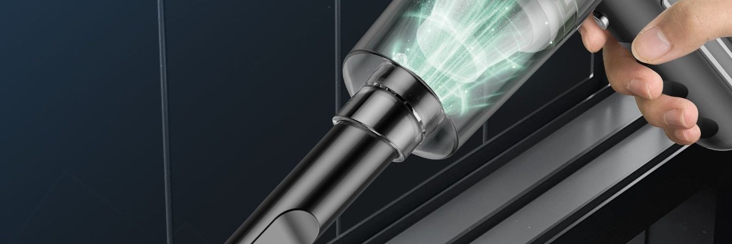 High Suction Car Charging Mini Vacuum Cleaner, Wireless Portable Vacuum Cleaner, Powerful Small Window Cleaner for Home Use