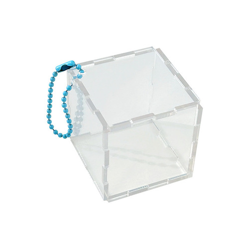 3D Magic Cube Puzzle Gukua Plate Acrylic DIY Gukua Set Cube Keychain Pendant Gukua Tumbler