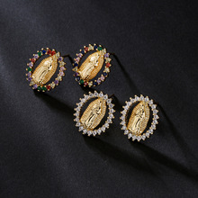 �Ĺ� �羳��Դ ŷ�������ڽ̶��� ��18K��ͭ΢���ʯ������ó��Ʒ
