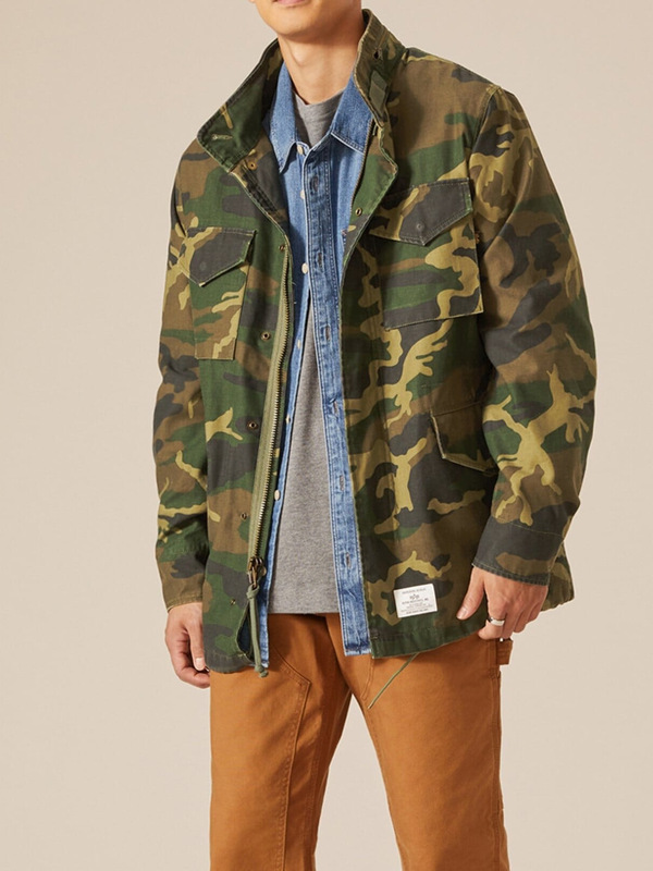 Cross-Border Export Field Workwear American M-65 Style Jacket Jacket Hooded Multi-Flap Pocket Pants Jacket Jacket Cross-Border Export Field Workwear American M-65 Style Jacket Jacket Hooded Multi-Flap Pocket Pants Jacket Jacket