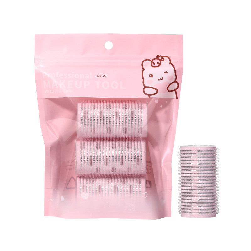 Snubby con aluminio rizador de cabello 3 paquetes de núcleo de aluminio conductor de calor autoadhesivo rizador de cabello transfronterizo exclusivo para S911