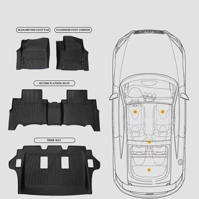 Universal Foot Pad: Suitable for Toyota Lc100