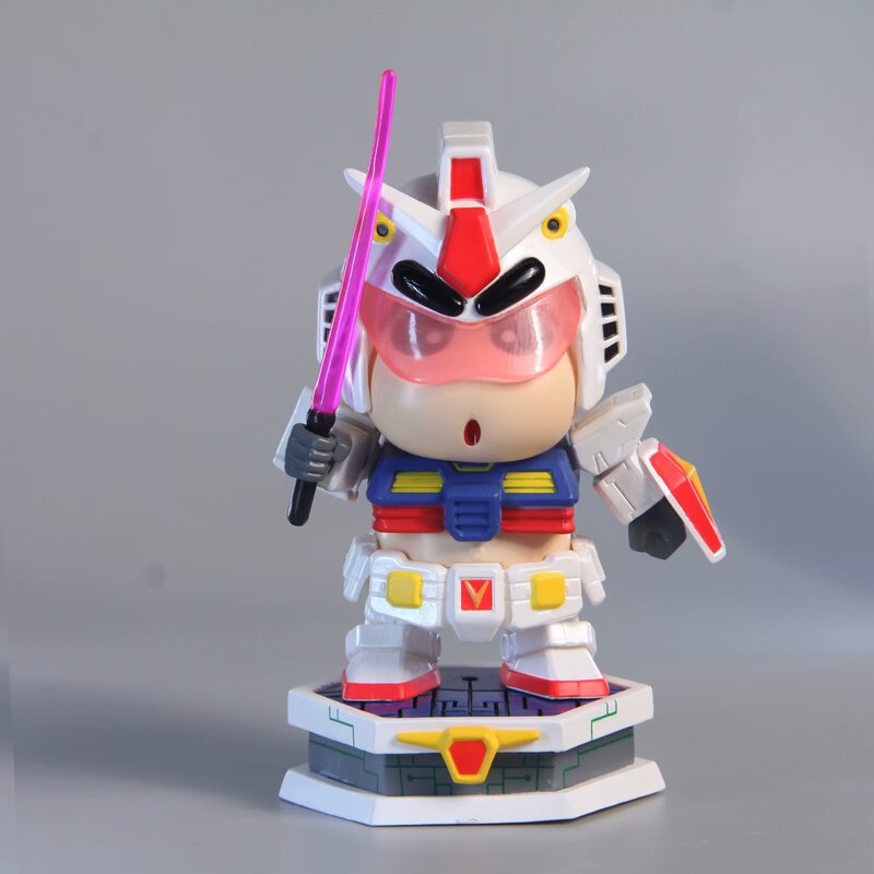 GK crayon small new base can glow up to small new GD hand car ornaments chassis doll model