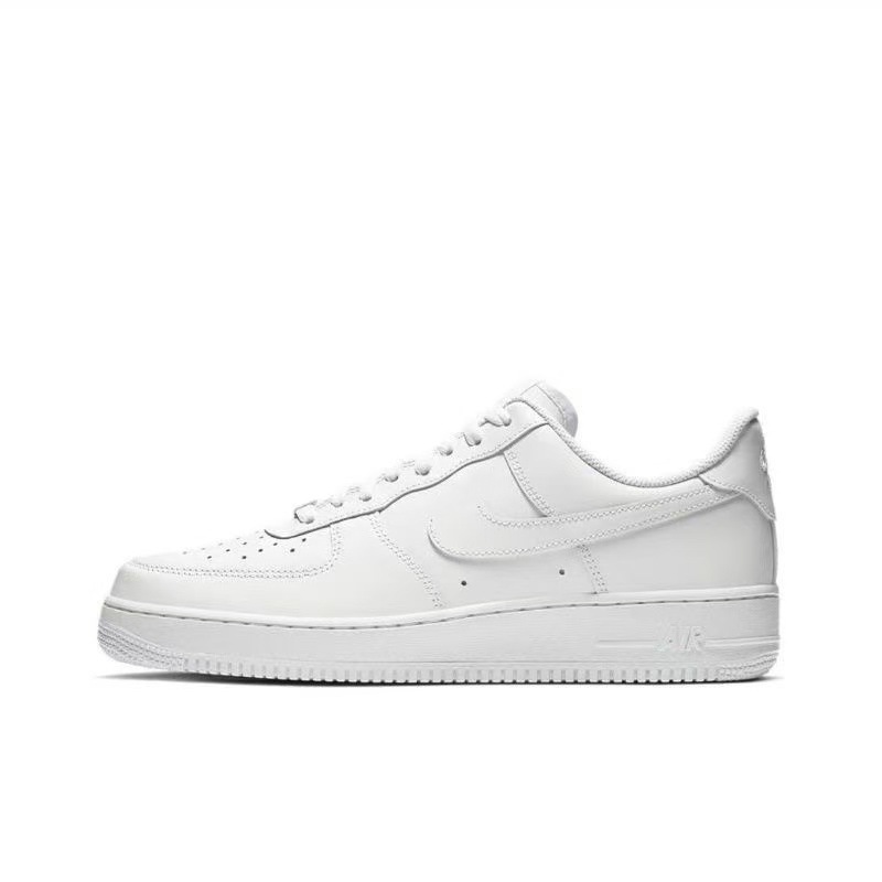 Zapatos Putian Guan Chunyuan AF1 Fuerza Aérea No. 1 blanco puro hombre y mujer deportes casuales de skate casuales de altura universal
