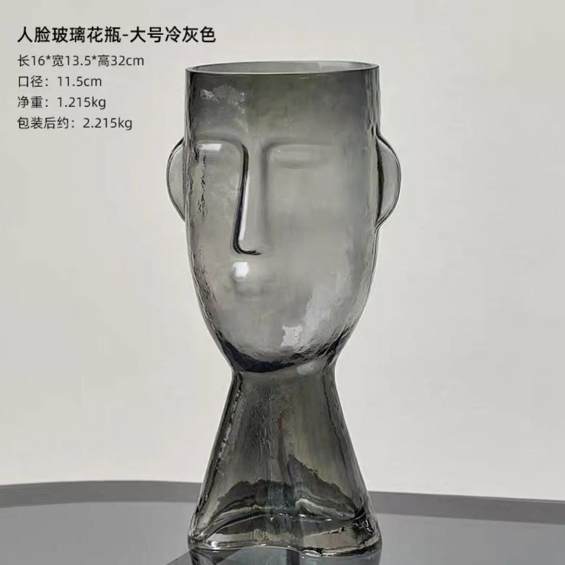 성인 얼굴 - 그을음