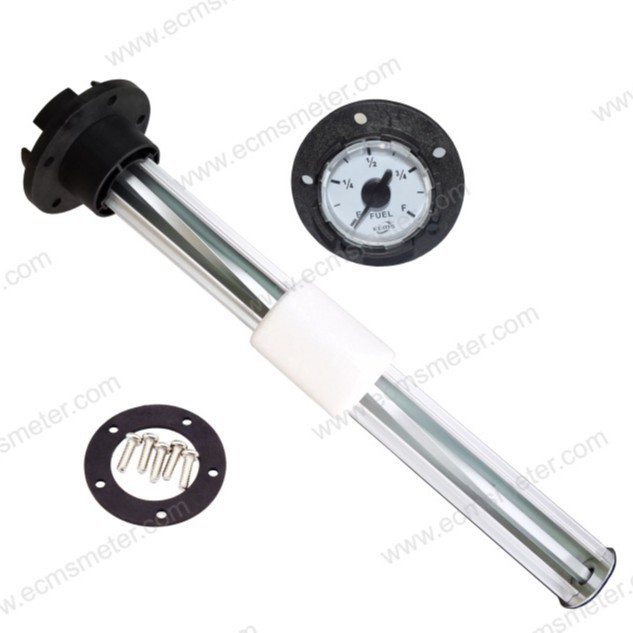 ECM螺纹安装水箱油箱容积浮筒测量液位机械液位表水位表油位表