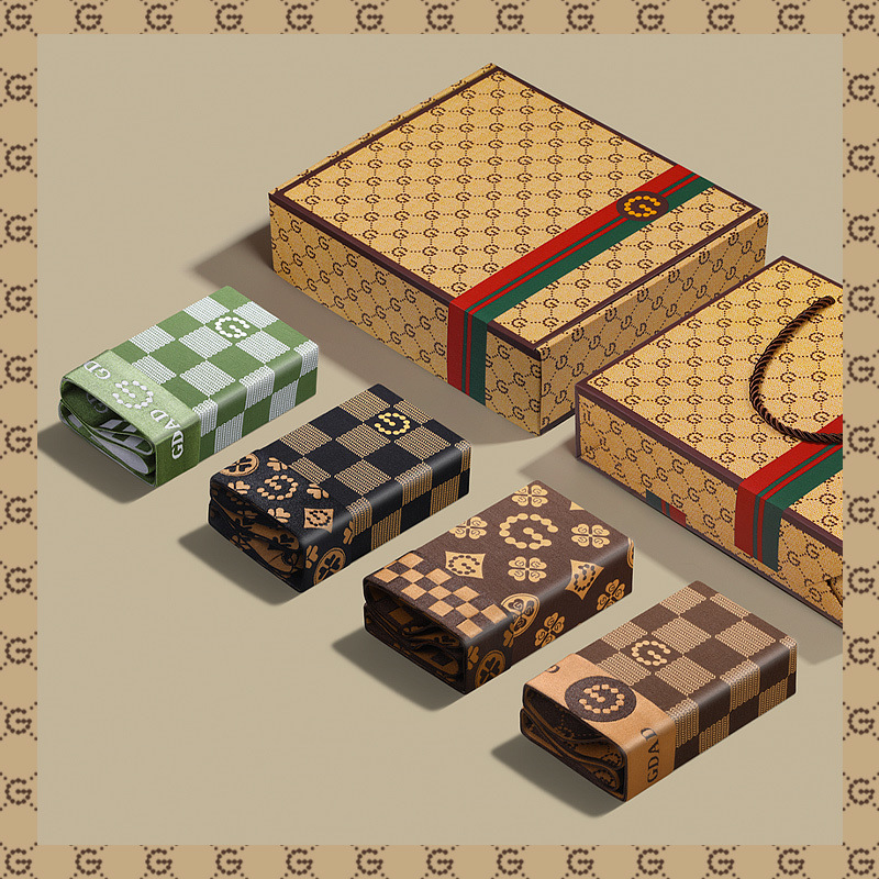 [체커그린+체커블랙+다섯꽃브라운+체커브라운]