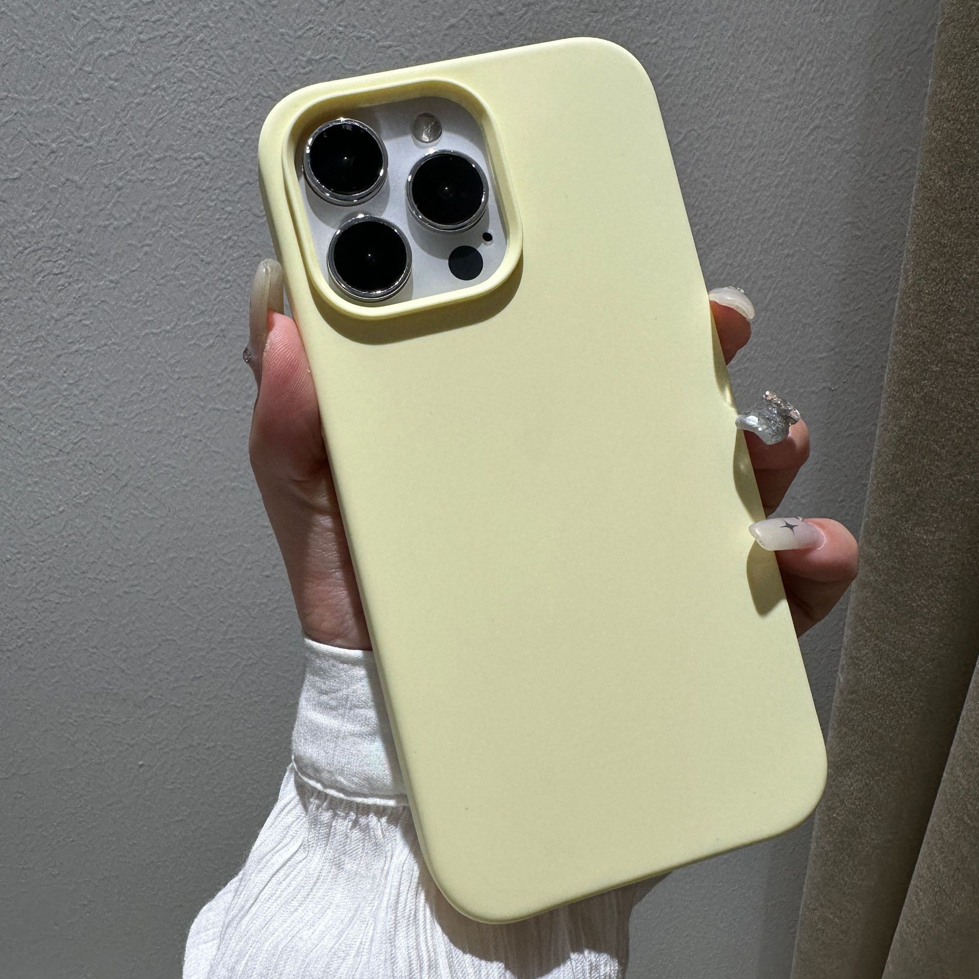 Adecuado para iphone12 funda de silicona líquida Apple 11pro piel sensación esmerilado 12max con LOGO pelusa teléfono caso