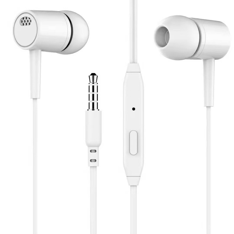 3.5mmインイヤー有線ヘッドフォン、Appleの通話、音楽の聴き取り、携帯電話のワイヤー制御ヘッドフォンに適した新しいクロスボーダーモデル|undefined
