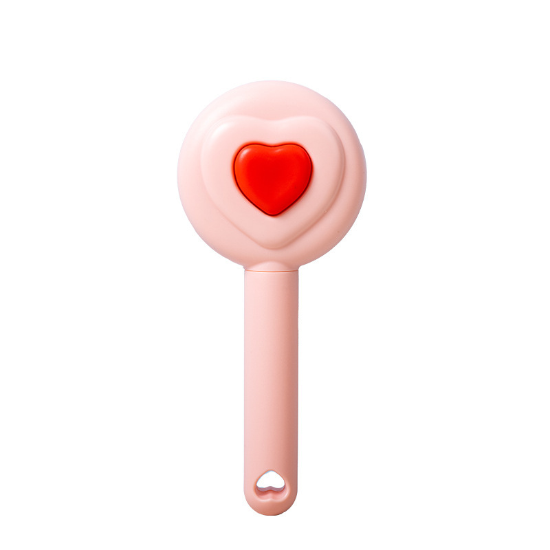 사랑스러운 핑크 털 제거 브러쉬