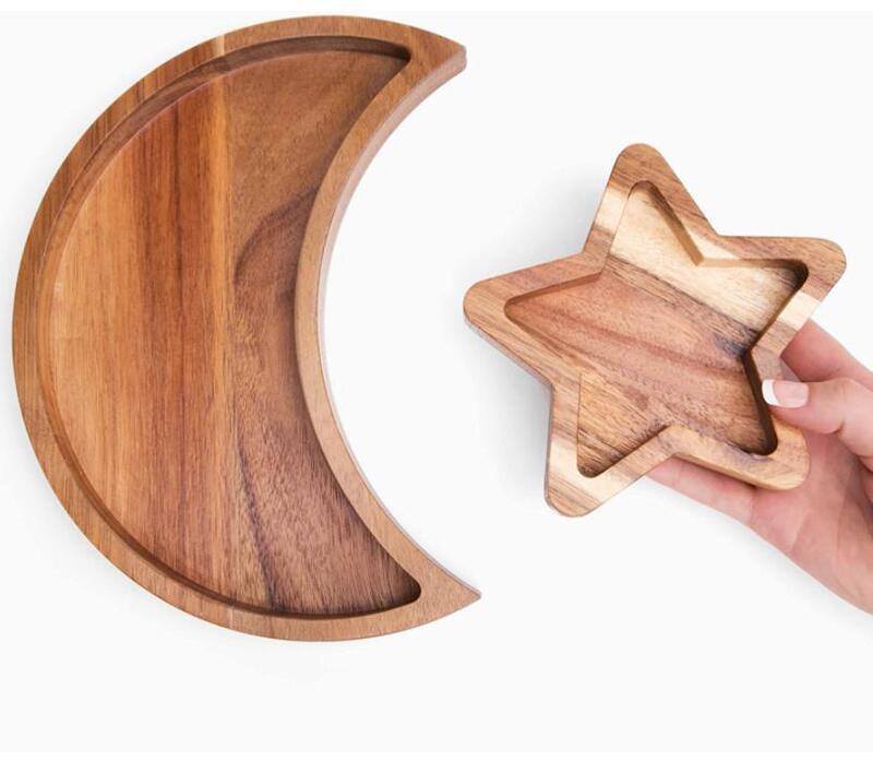 Customized Crystal Wooden Tray Decorated with Stone Essential Oil Display Wooden Tray Wooden Gothic Moon Tray Solid Wood Customized Crystal Wooden Tray Decorated with Stone Essential Oil Display Wooden Tray Wooden Gothic Moon Tray Solid Wood