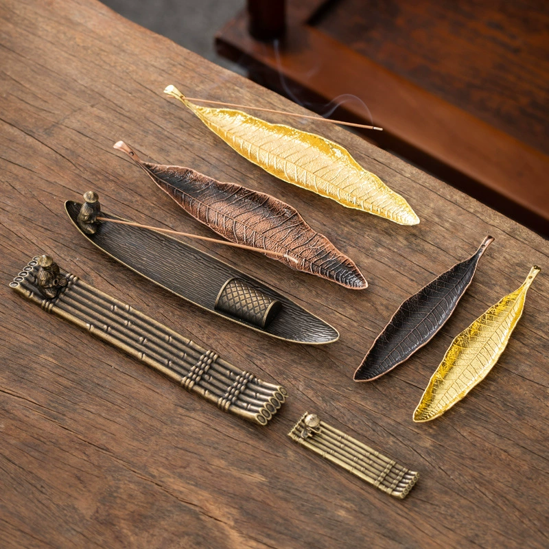 Ароматерапевтическая лампа в виде рыбки для дома, украшение для чайной церемонии, лампа для благовоний из сплава, подставка для благовоний, оптовая продажа от производителя.