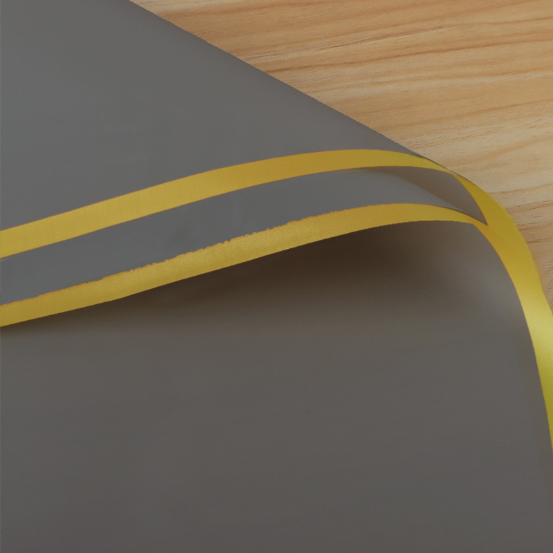 Película de gelatina de Phnom Penh asequible Papel de embalaje de ramo de plástico impermeable mate Papel de embalaje de flores de Phnom Penh simple 20 hojas