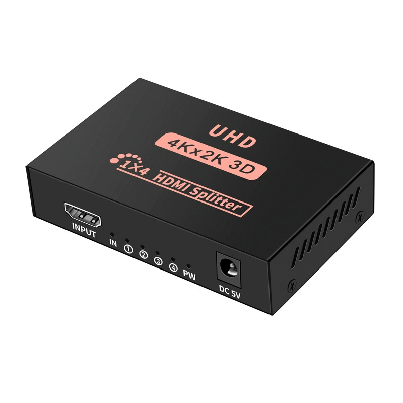Разветвитель HDMI: экран на один-два, 4K высокое разрешение, проекции и отображение на один-четыре монитора/TV/проектор
