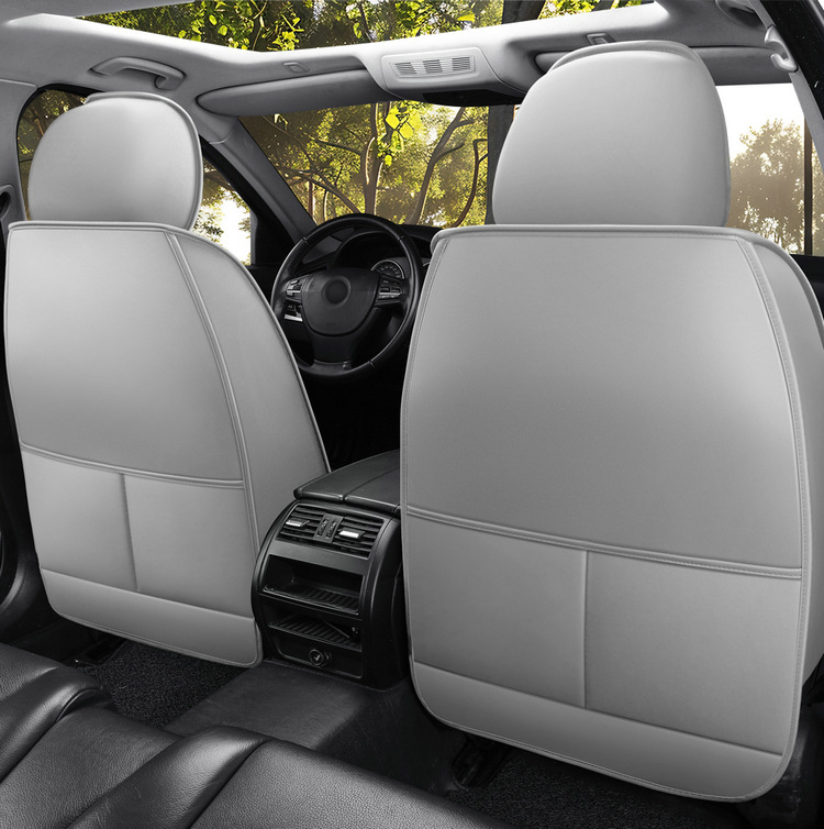 New car seat covers, breathable ice silk material, full-coverage design, suitable for sports cars, universal for drivers, and designed for use in vehicles