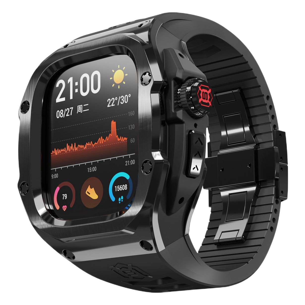 Estilo explosivo transfronterizo para iWatch Ultra49MM Metal Series10 46MM Reloj a prueba de caídas todo incluido