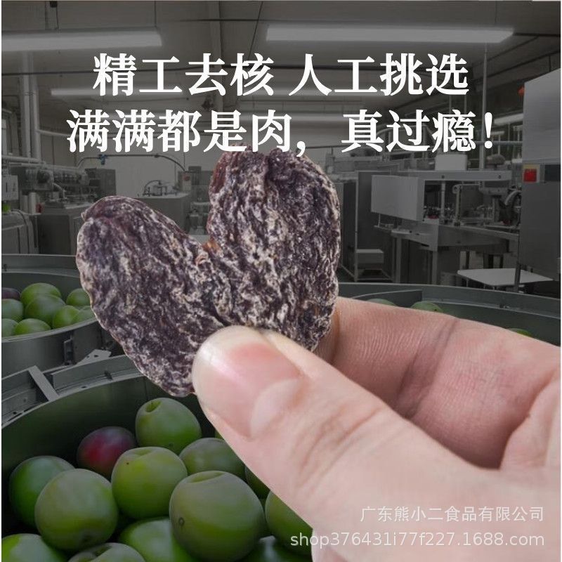 【潮汕风味】劲凉梅肉皇怀旧潮汕风味梅肉果脯蜜饯追剧解馋小零食