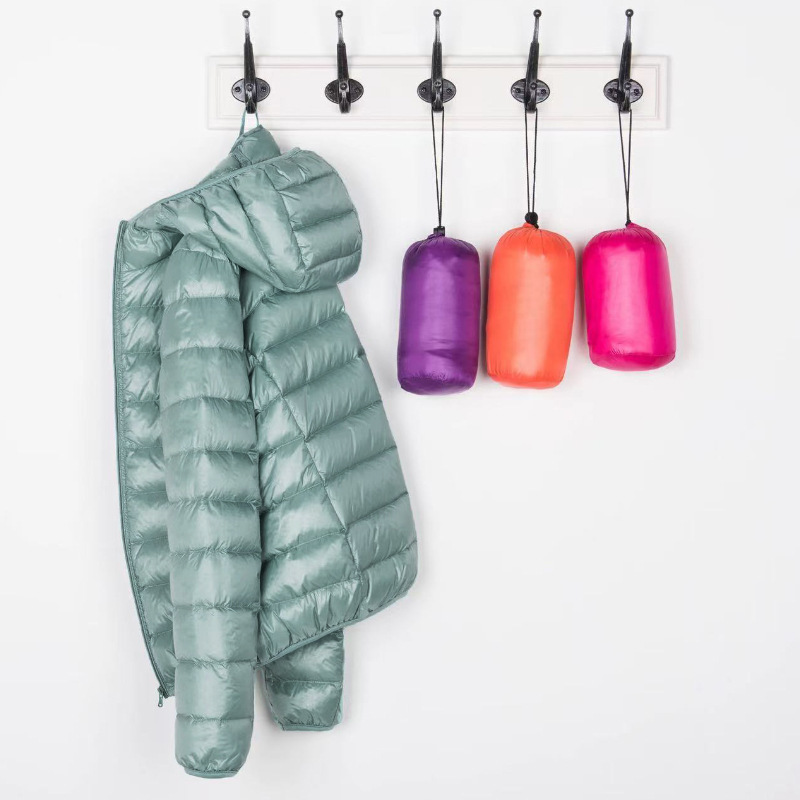 Lightweight down Jacket Women's Short Coat New Winter Warm Large Size Plus Fat Plus Ultra-Lightweight and Ultra-Thin