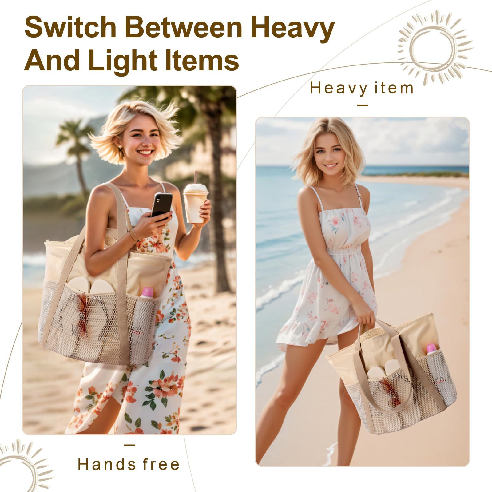 Nieuwe grote capaciteit waterdichte tas zanddicht strand reizen zwemmen dragen handtas_voghion.com