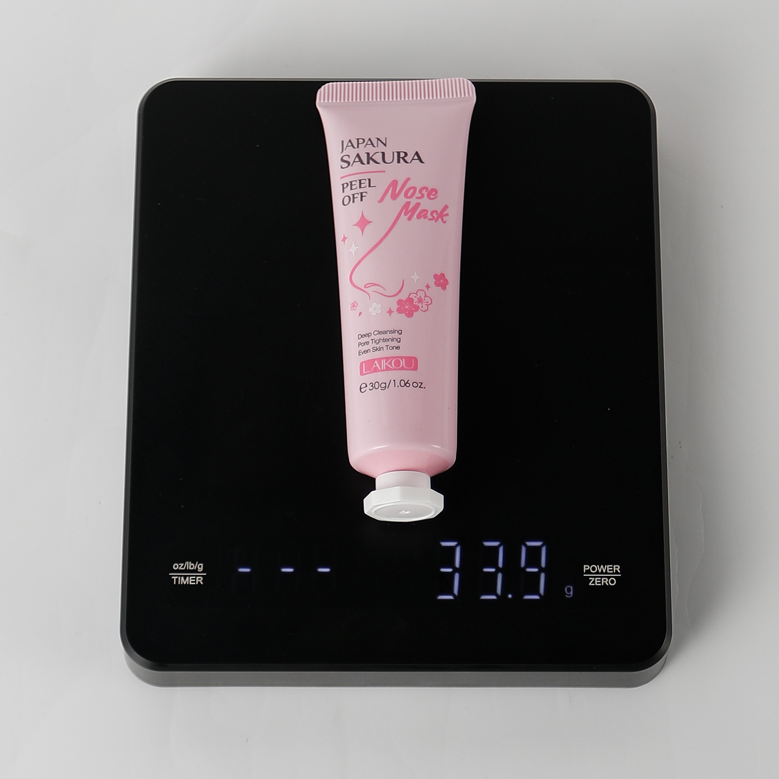Cross-border LAIKOU Cherry Blossom Nasal Mask 30g Hydrating, Moisturizing and Cleansing Skin care product manufacturer's wholesale in stock undefined