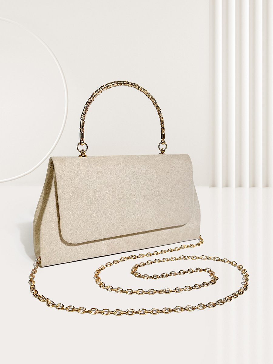 Sac de soirée pour femme en daim de haute qualité, sac à main élégant pour dame, sac de mariée_voghion.com