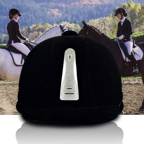 VIRTUE Vintage Style Equestrian Helmet for Horseback Riding, Unisex Felt Riding Hat, British Style Horse Riding Helmet