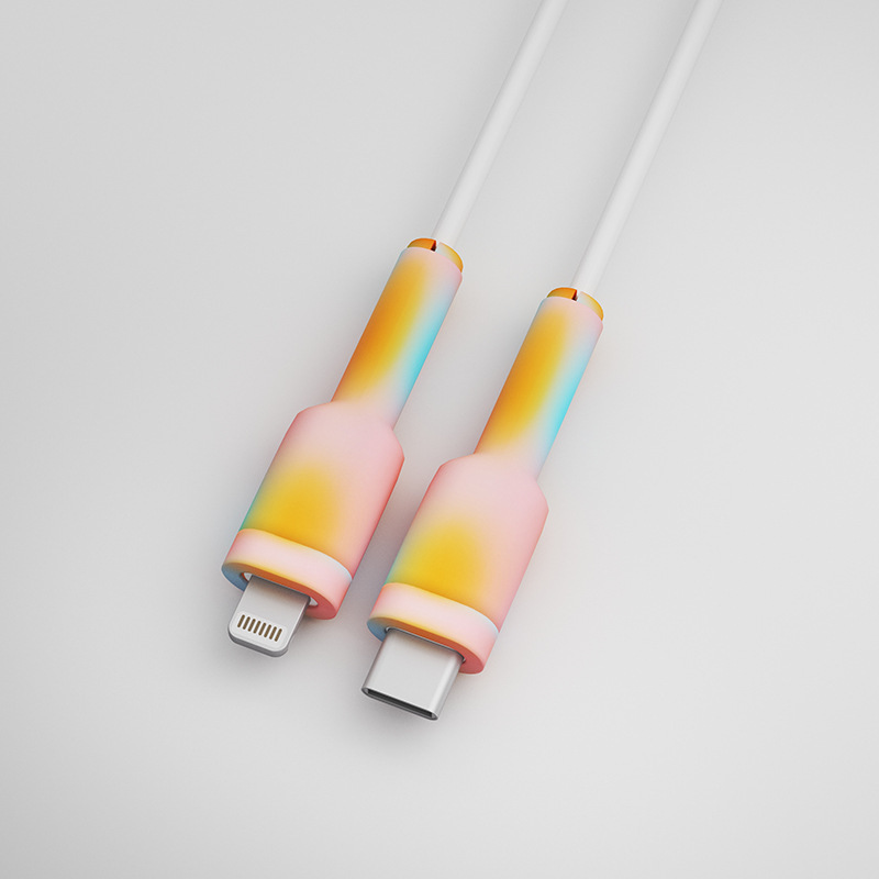 数据线保护套理线器彩色绕线器防弯曲手机电脑充电防断硅胶绕线器|undefined