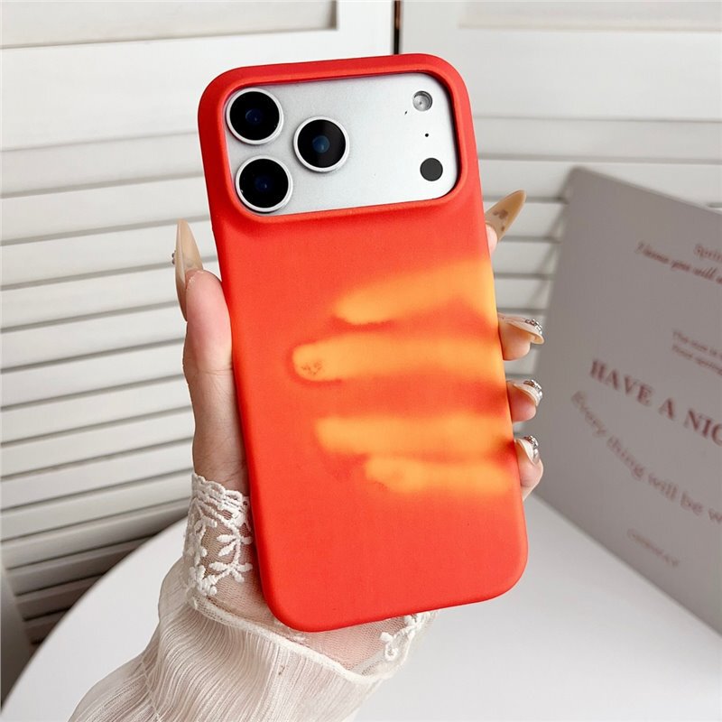 New Apple 17Promax Mobile Phone Case Thermal Discoloration Iphone16 Frosted 15 Hard All-Inclusive Protective Cover for Men and Women New Apple 17Promax Mobile Phone Case Thermal Discoloration Iphone16 Frosted 15 Hard All-Inclusive Protective Cover for Men and Women