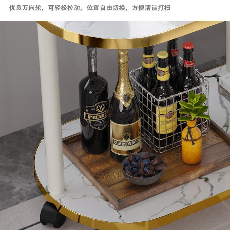 沙发边柜侧边柜小桌子简约茶几边几移动边桌角几家用沙发边置物架|undefined