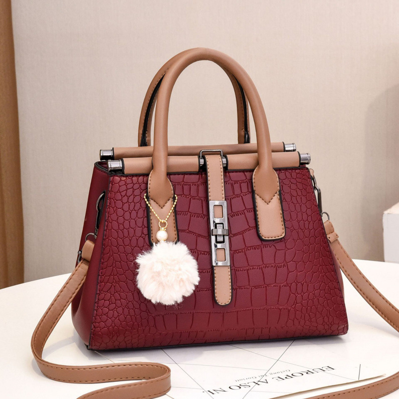 Bolso bags textura de patrón de cocodrilo bolso de mensajero de un solo hombro Taizhou bolso de mujer fábrica de comercio exterior al por mayor bags clásicos