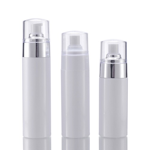 White lotion bottle 100ml 120ml 150ml perfume toner spray bottle PET plastic spray bottle