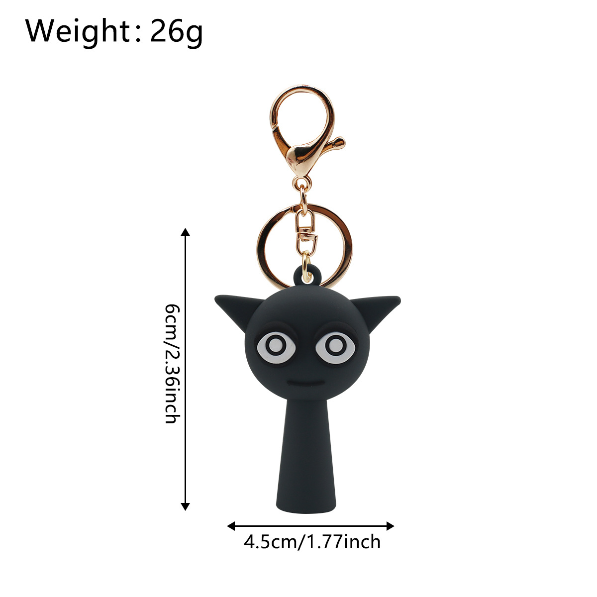 리듬박스 - 흰 눈을 가진 검은색 [골드 버클]