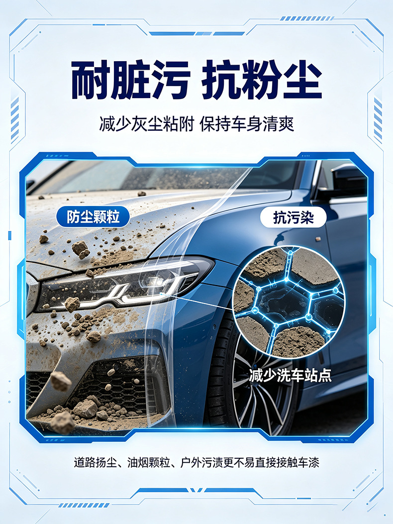 Invisible Car Wrap, Imported Full-Body Paint Protection Film, Matte Frosted Car Wrap, Sun Protection and Heat Insulation Car Wrap