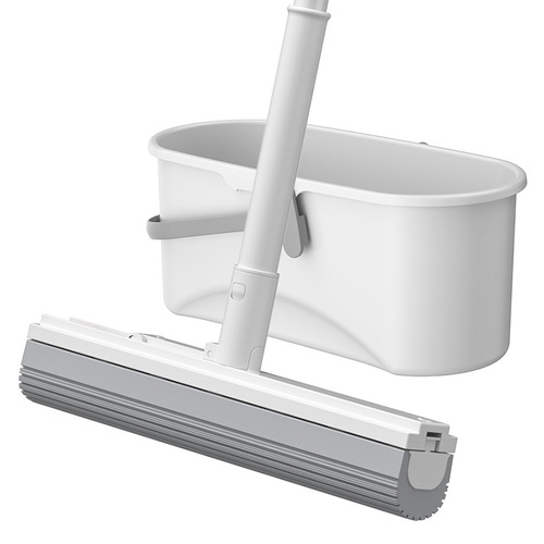 Hand-free sponge mop bucket large fast-soft water-absorbent collodion replacement head lazy mopping artifact one mop mop
