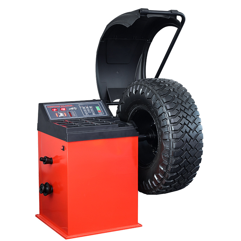Balanceadora láser infrarroja totalmente automática, balanceadora de neumáticos para automóviles pequeños y medianos, balanceadora de neumáticos para automóviles de pasajeros