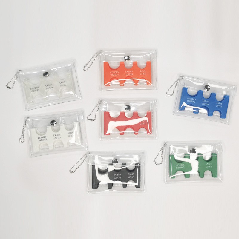 Japanese Coin Clip Coin Storage Bag Portable Small Bag Japanese Currency Classification Coin Purse Travel Pvc Transparent Card Holder