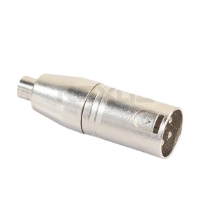 Amazon hot selling spot zinc alloy big three core XLR cannon revolution RCA female Audio Adapter