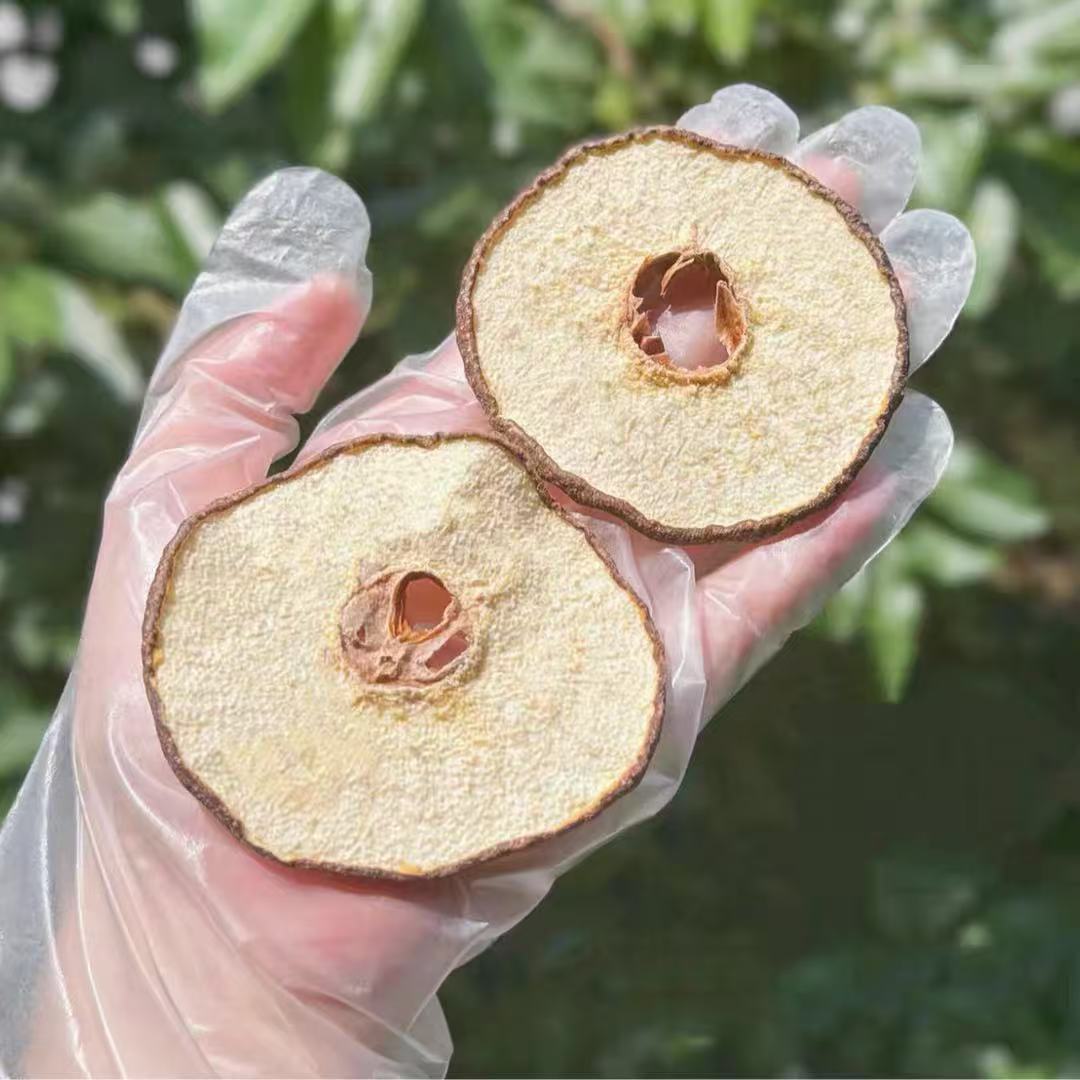 Dried Snow Pear Slices Xue Li Gan 100g Bottle for Tea and Soup key features