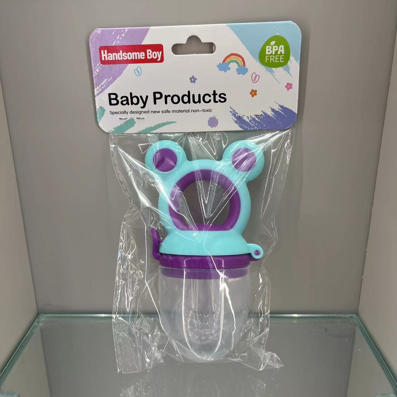 Bolsillo OPP para bebés, frutas y verduras, ranas y ranas, nutrición para bebés, bolsas de red de frutas y verduras, alimentador suplementario